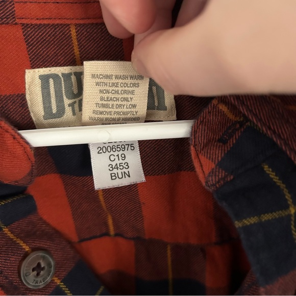 Duluth Trading Co Red Flannel Size XL - Picture 2 of 3